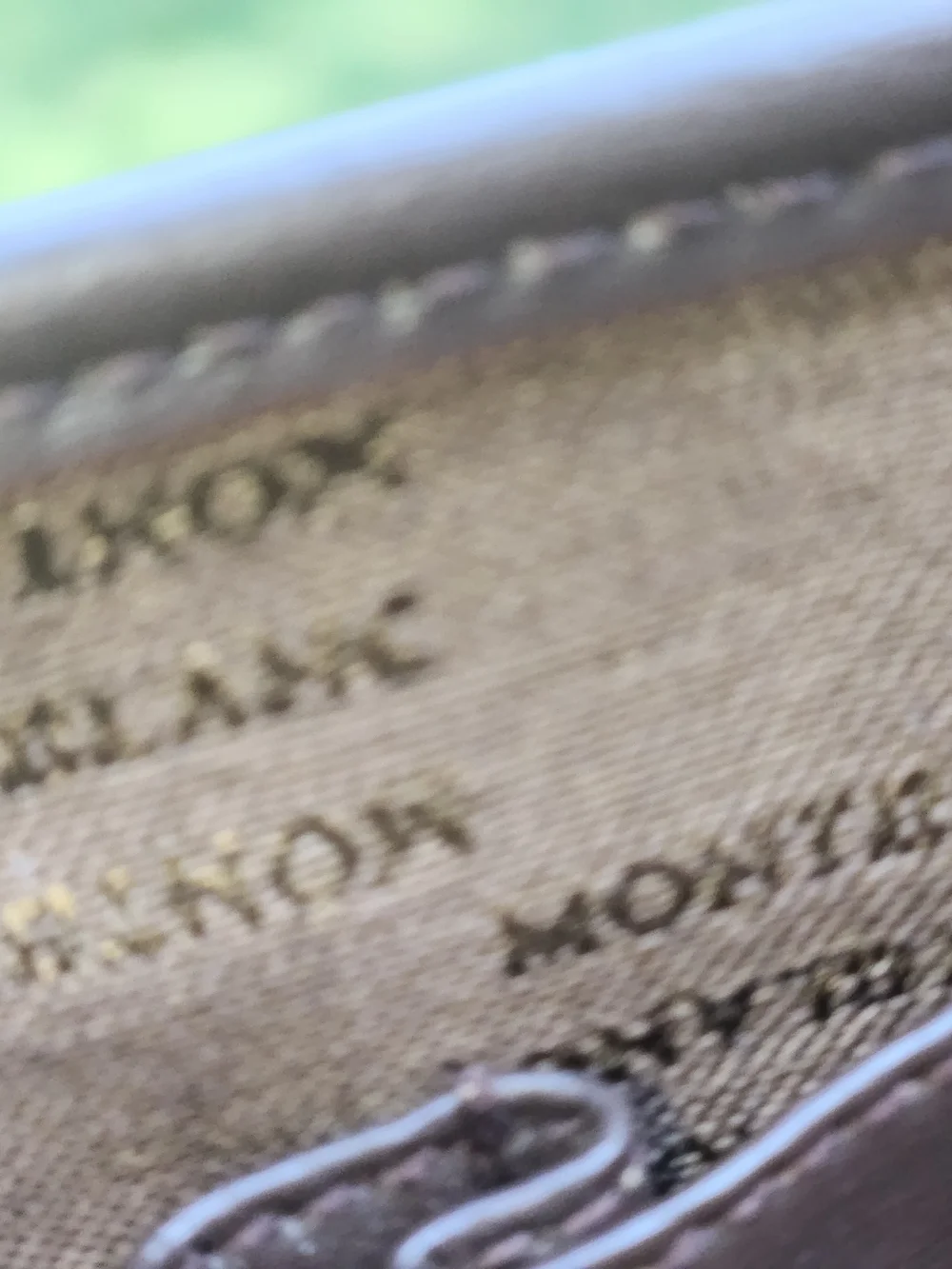 Montblanc Two-Tone Brown Leather-Top Briefcase Night Flight